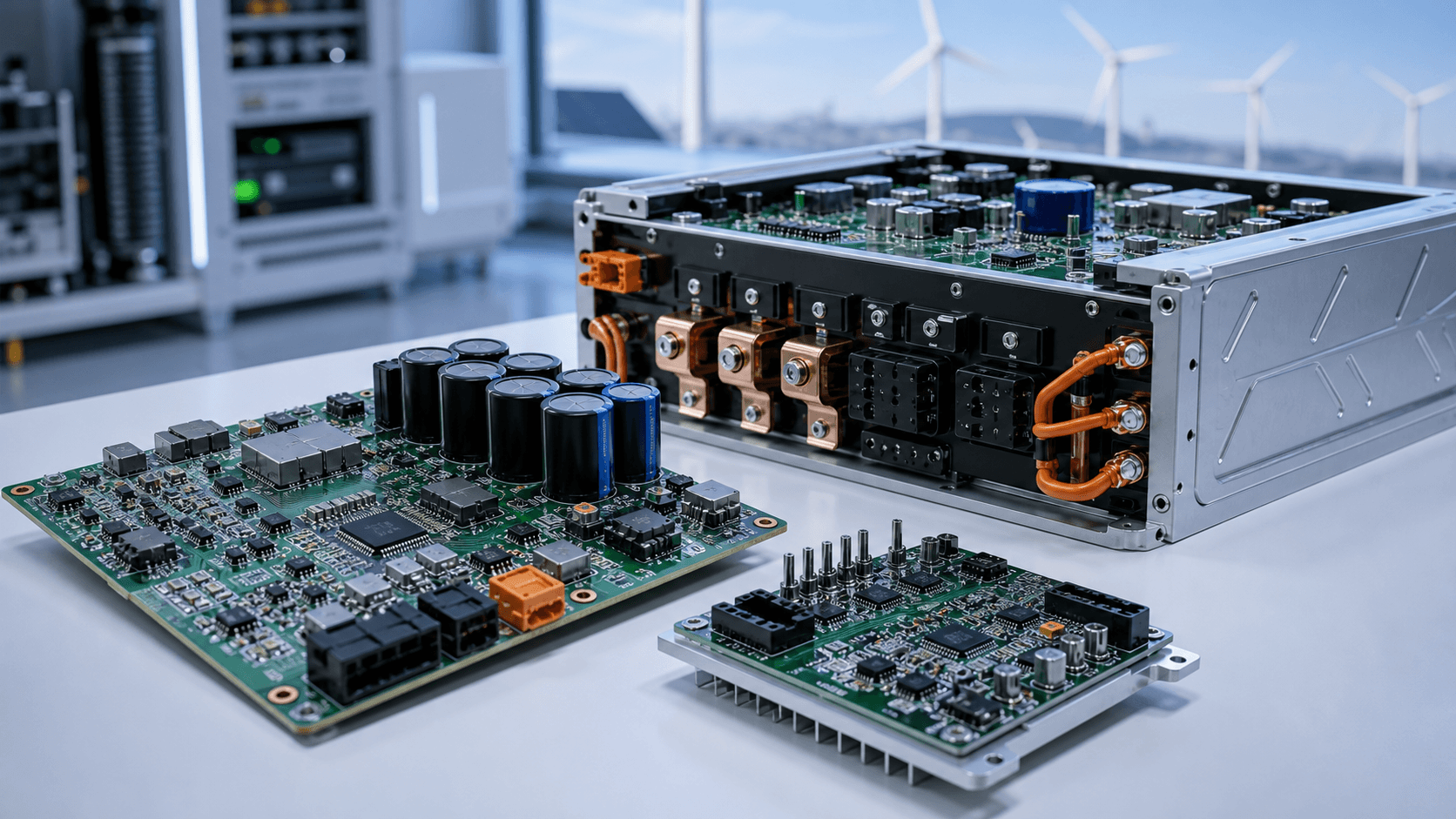 BMS、电源控制板与储能电子产品 PCB 透视图